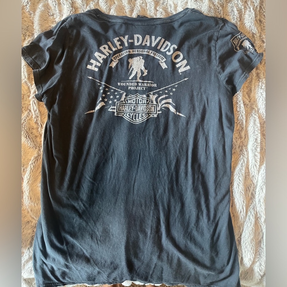 Harley-Davidson Wounded Warriors V-neck